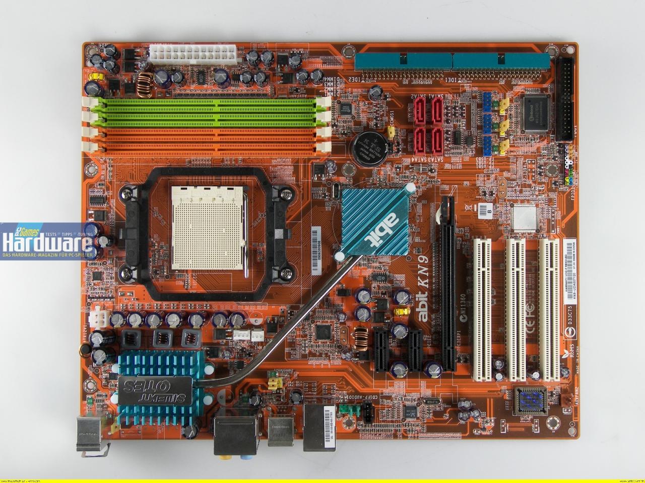 [22/02/2007] Abit KN9: Günstiges Board mit Nforce 4 Ultra