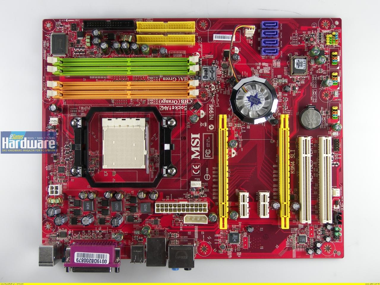 [22/02/2007] MSI K9N4_SLI: SLI-Board für 80 Euro.
