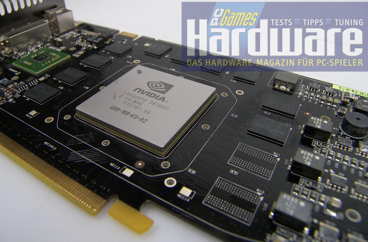 [23/03/2007] G80-Chip auf der Geforce 8800 GTS/640