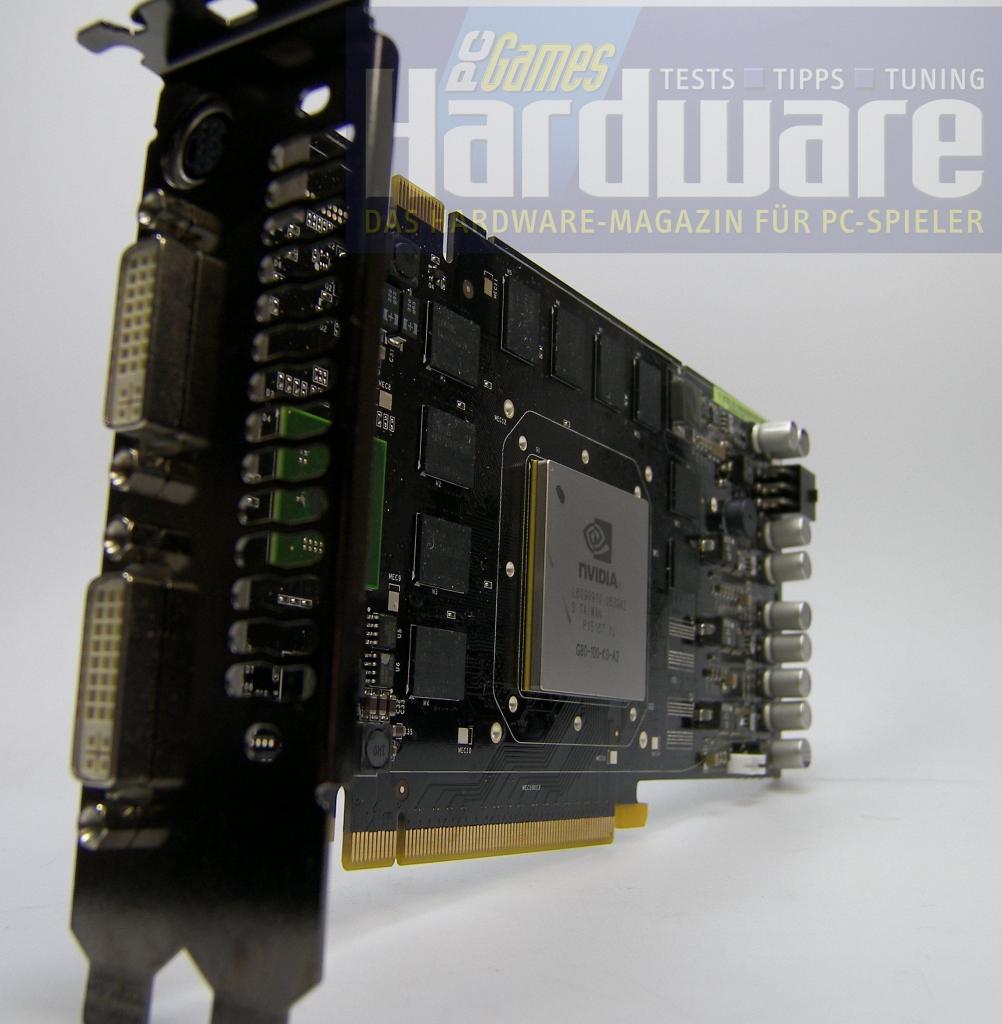 [23/03/2007] Nvidia Geforce 8800 mit G80-Chip (hier: 8800 GTS)