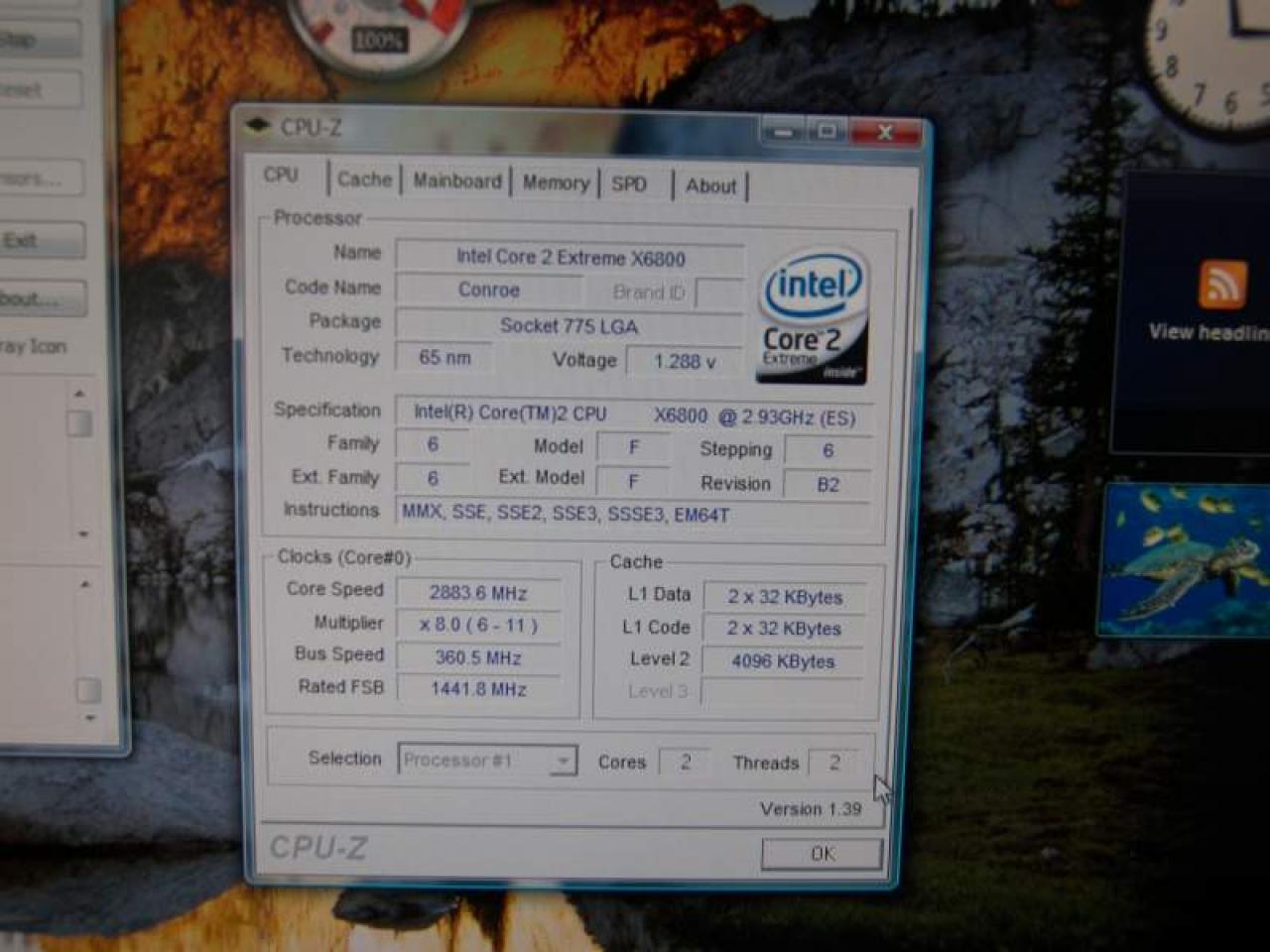 [14/03/2007] CPU-Z