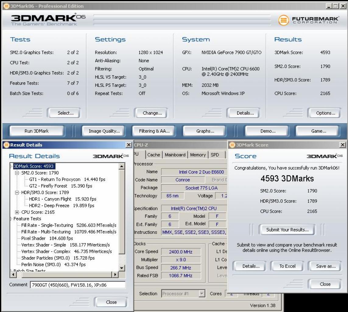[20/04/2007] Geforce 7900 GT