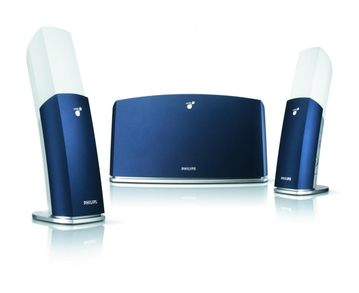 [11/04/2007] Starter Kit für 199 Euro: Nur die beiden Lampen (ohne Lautsprecher) und die Steuereinheit samt Hintergrundbeleuchtung sind dabei.