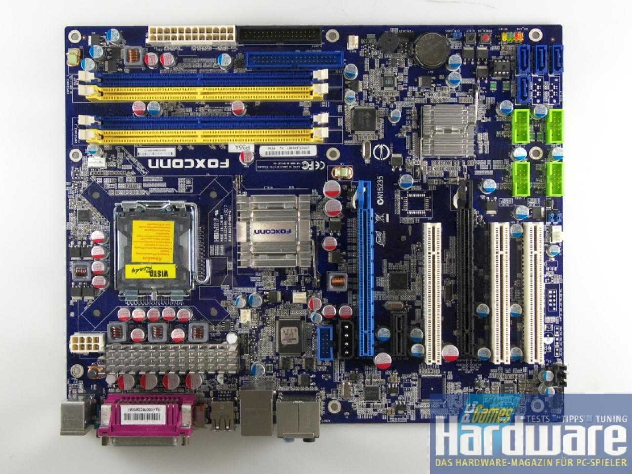 [13/05/2007] Foxconn P35A (DDR2): Schlicht aber gut? (Bild: PCGH)