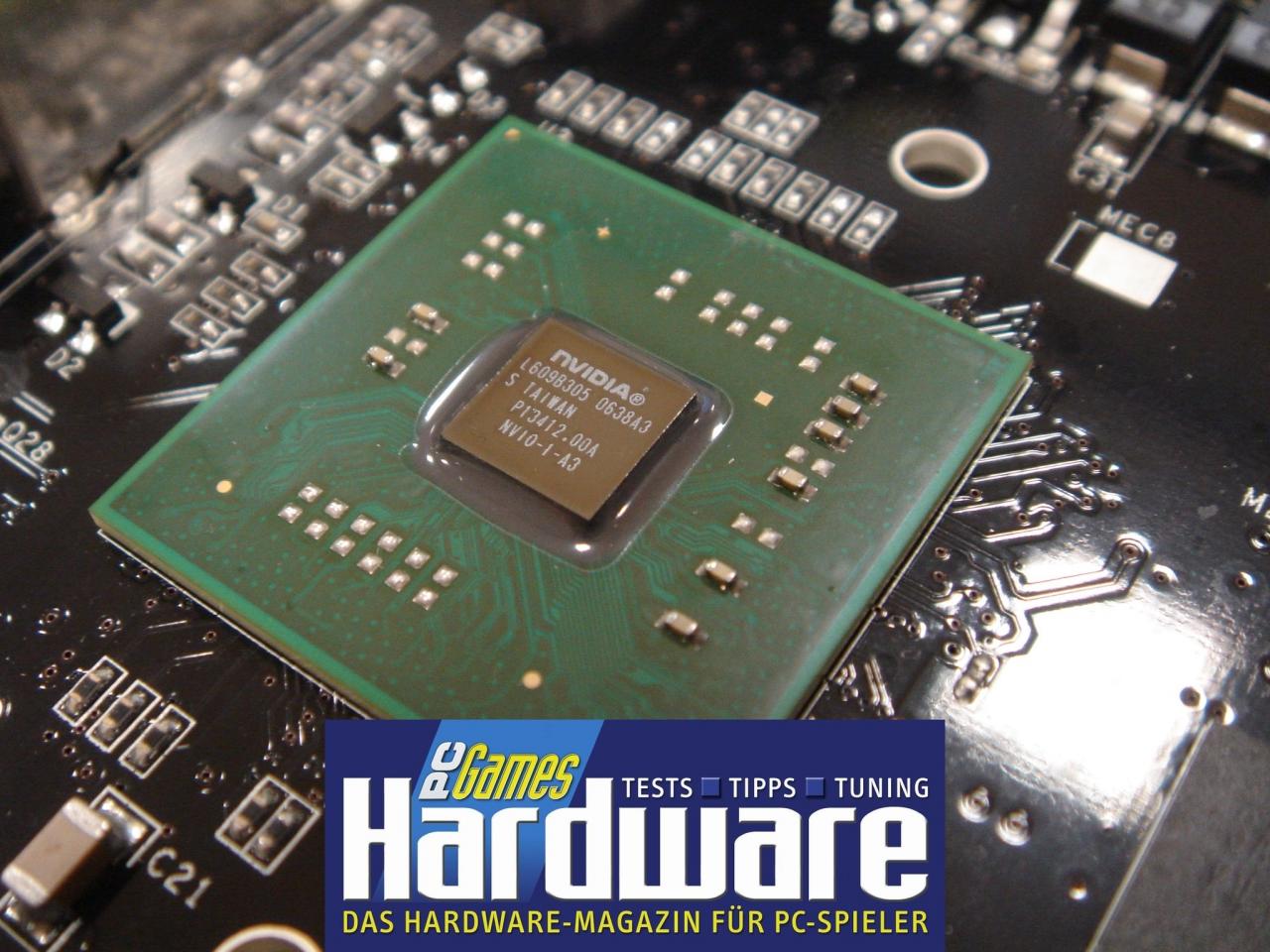 [03/05/2007] GF8800-NVIO-Chip (Quelle: PCGH)