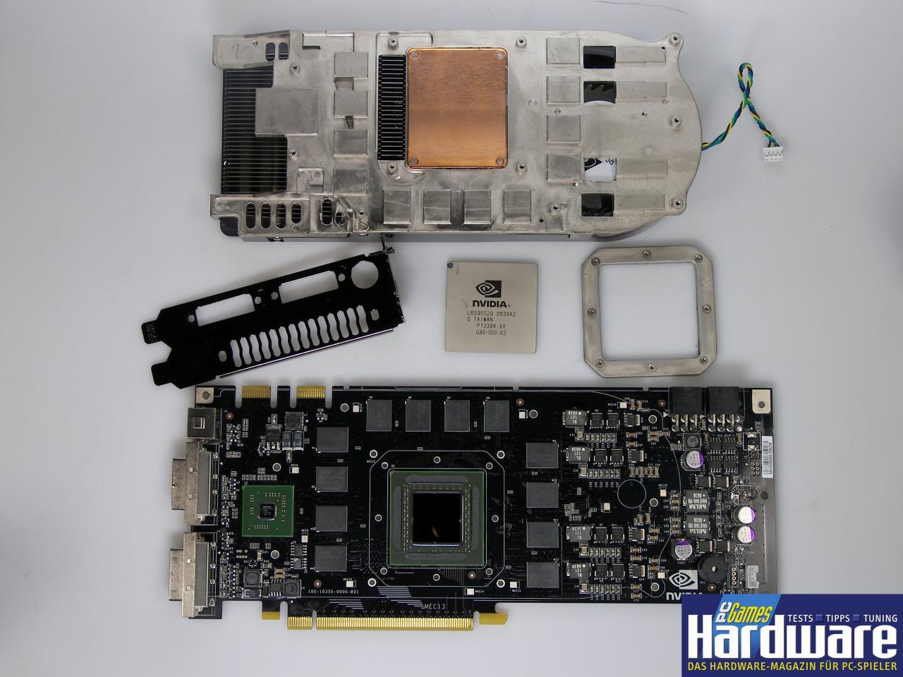 [03/05/2007] GF8800 GTX Bauteile (Quelle: PCGH)