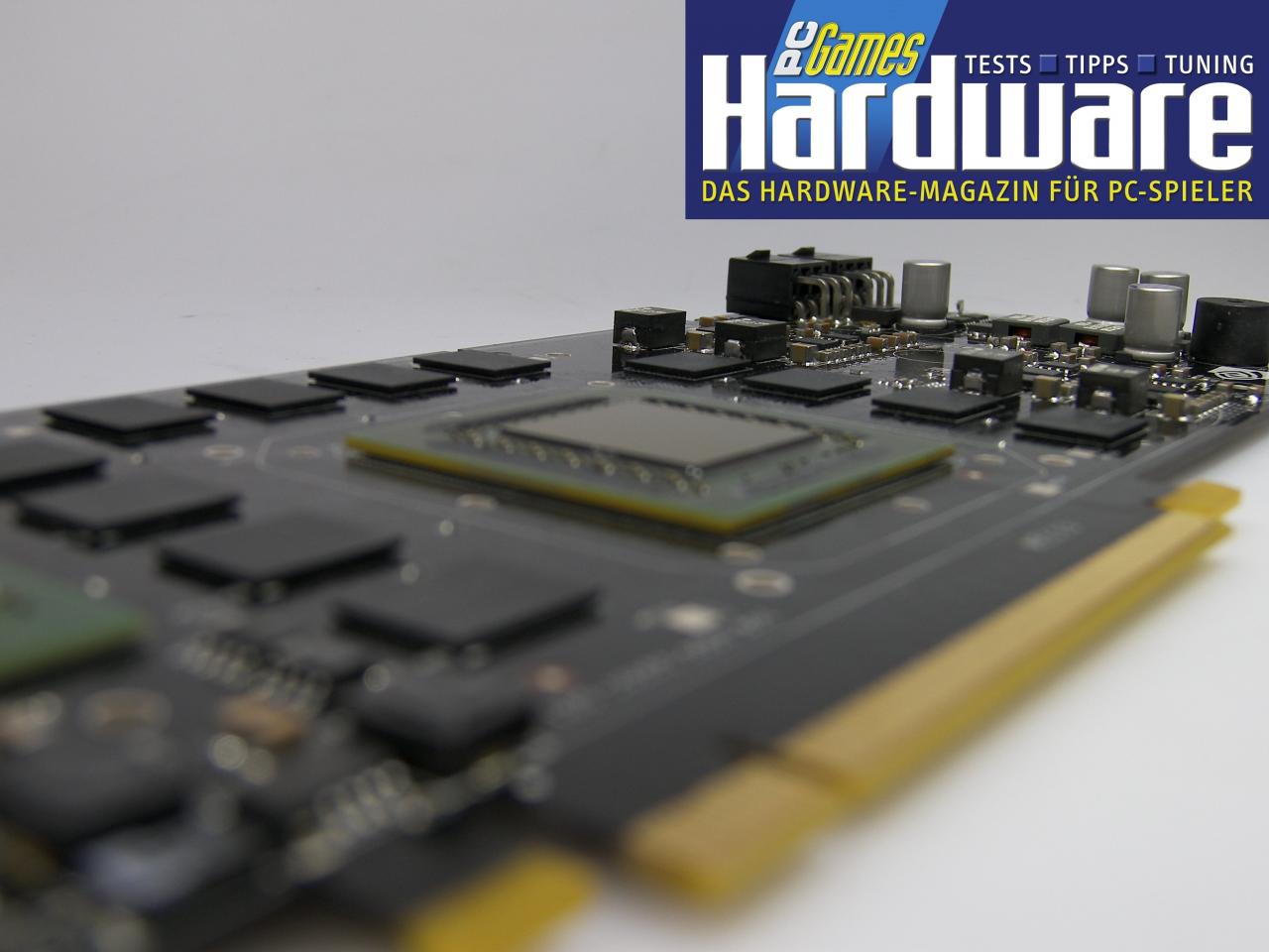 [03/05/2007] GF8800 GTX Board (Quelle: PCGH)