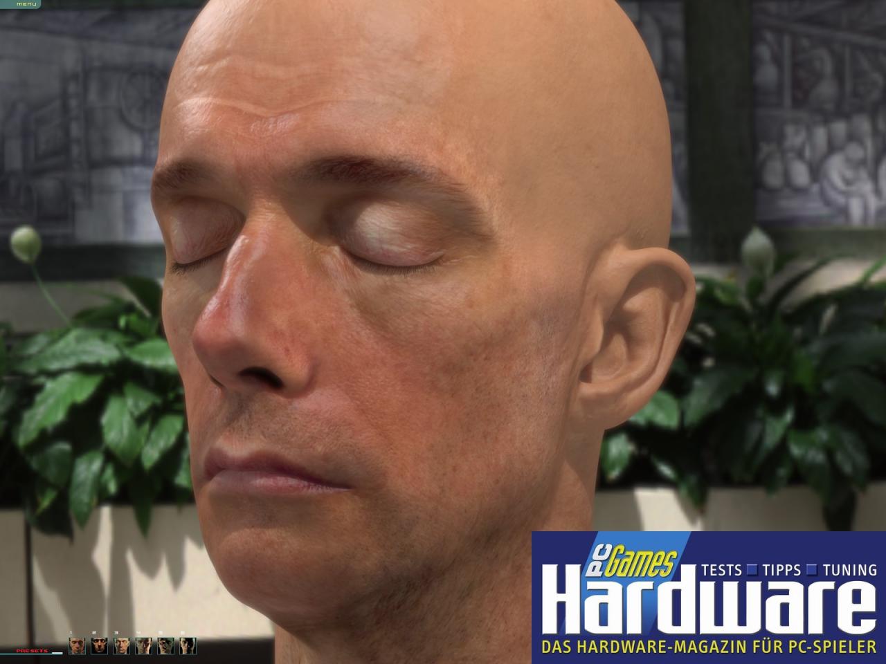 [09/05/2007] Nvida Human-Head-Demo (Bild: PCGH)