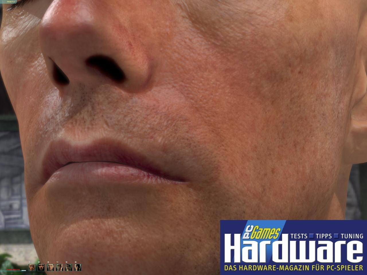 [09/05/2007] Nvida Human-Head-Demo (Bild: PCGH)