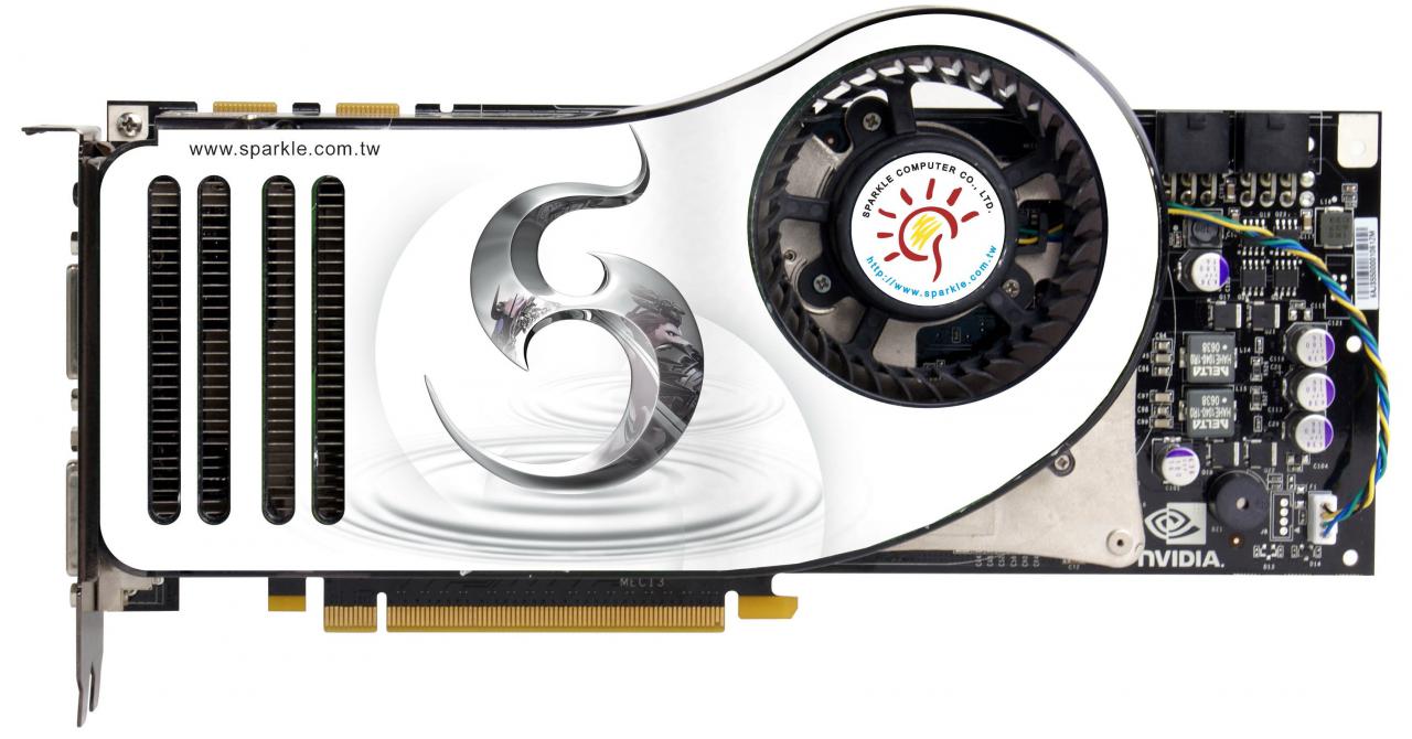 [02/05/2007] Sparkle SP8800 Ultra mit leicht modifziertem Kühlerdeckel (Quelle: Sparkle)