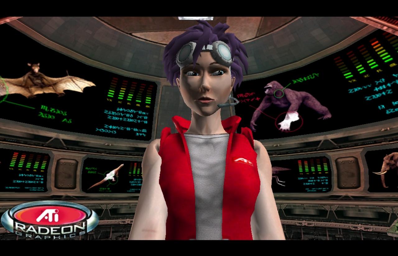 [18/05/2007] Radeon's Ark: Ruby tritt zum ersten Mal auf. (Bild: PCGH)