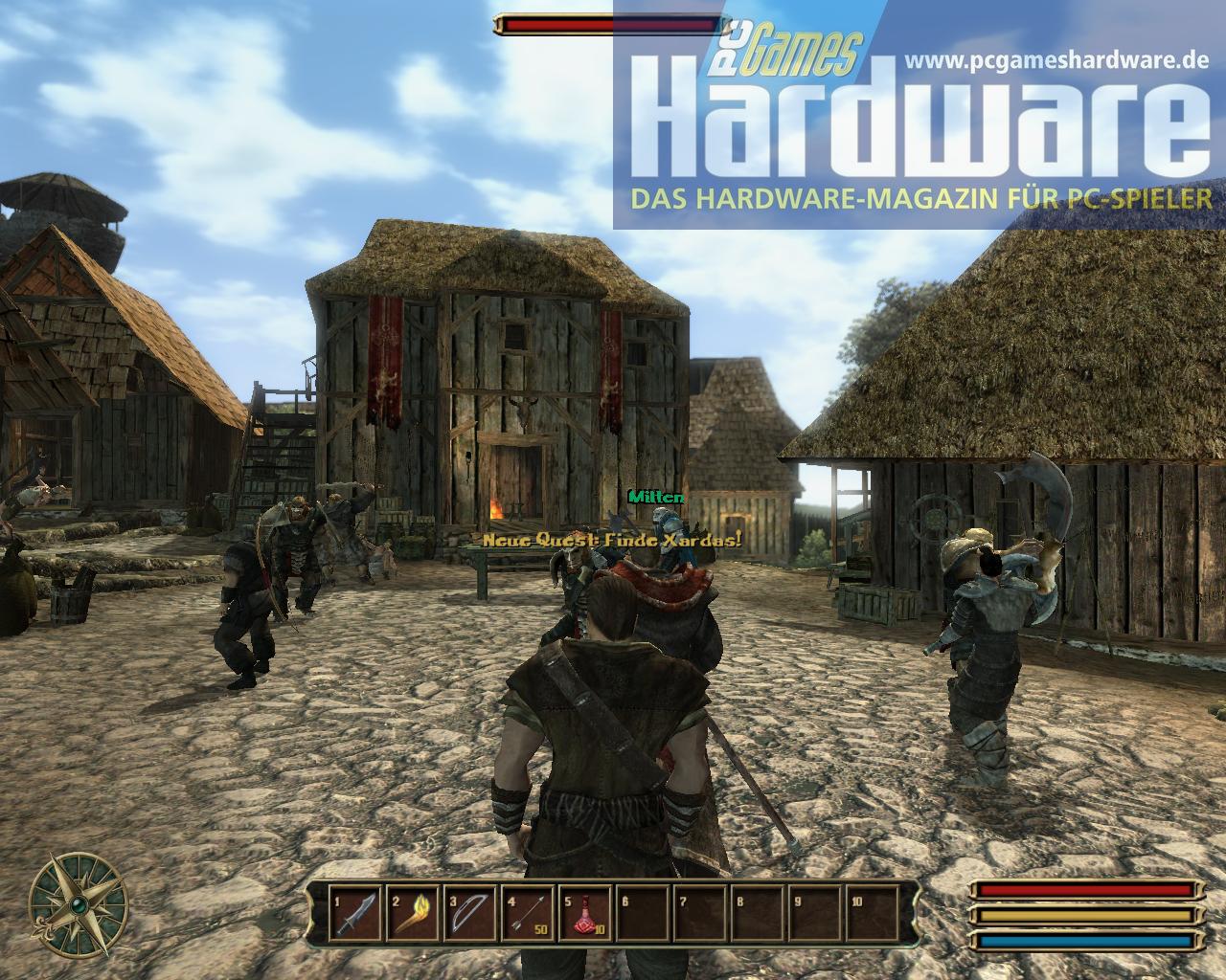 [06/06/2007] Gothic 3 auf Geforce 8800, 8:1 AF, kein FSAA, FW158.22 HQ