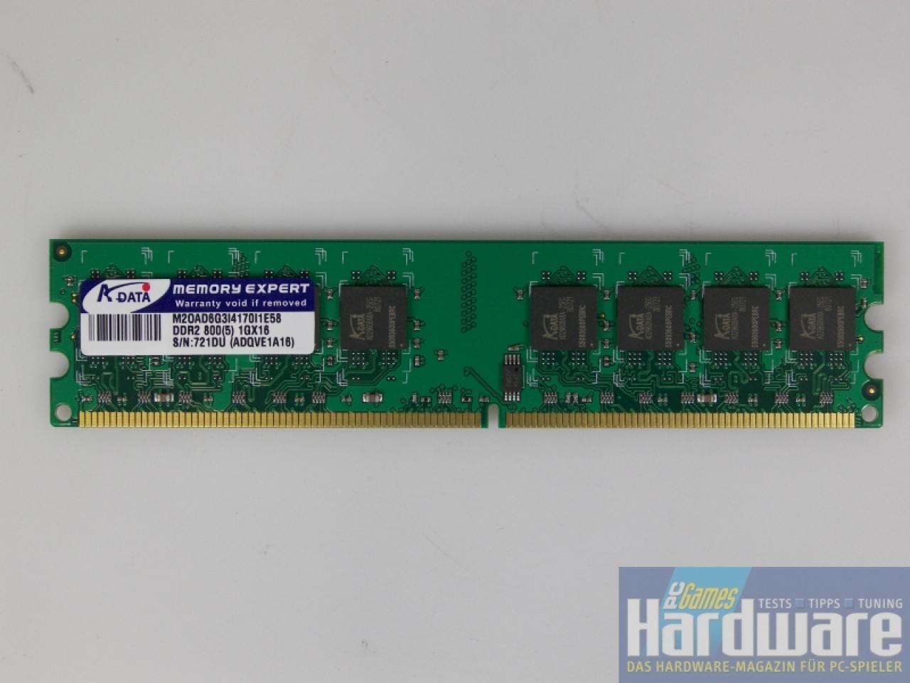 [22/06/2007] A-DATA Vitesta DIMM Kit 2048MB (Quelle: PCGH)