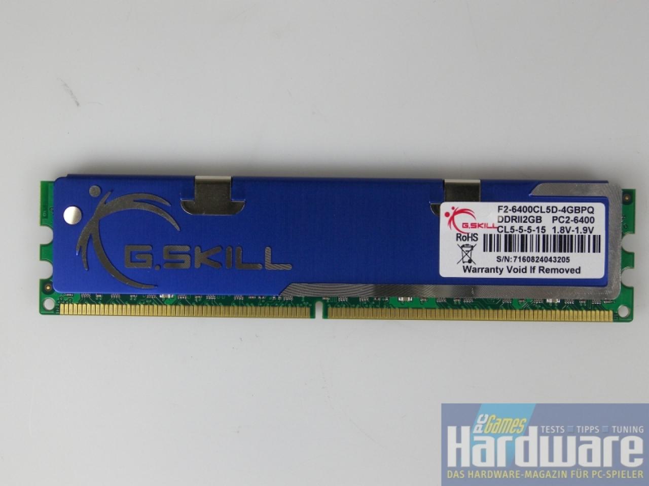 [22/06/2007] G.Skill F2-6400CL5D-4GBPQ (Quelle: PCGH)
