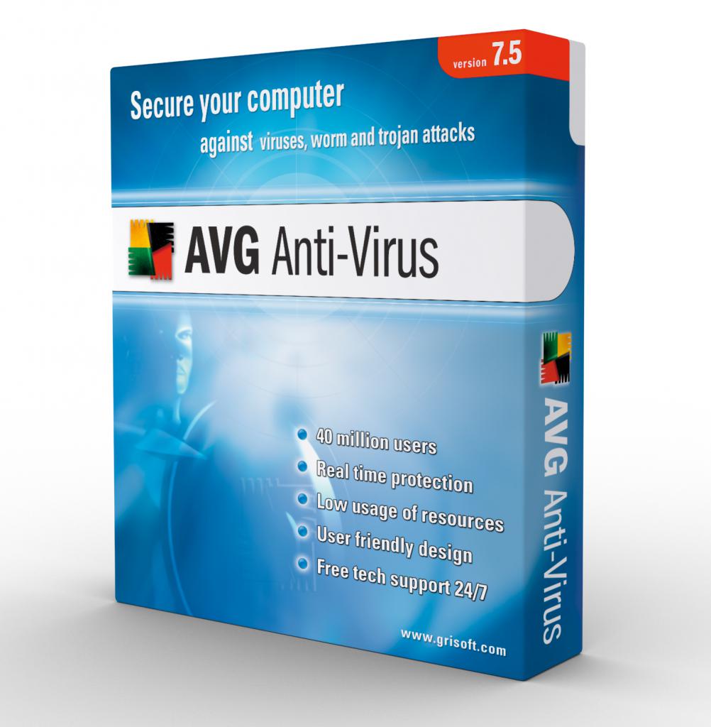 [11/06/2007] AVG Anti-Virus Free Edition: Bild der Verkaufspackung