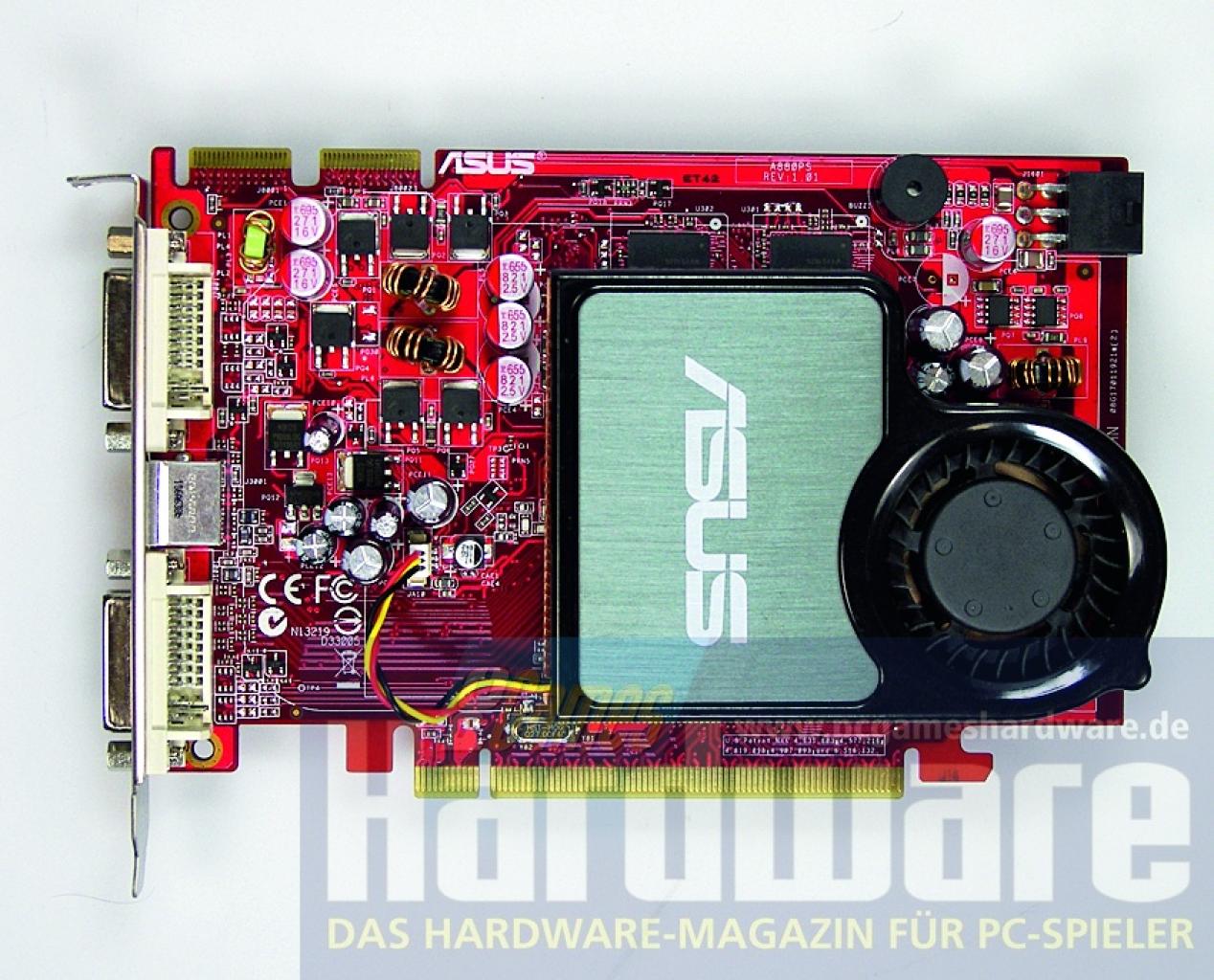 [08/06/2007] Asus EAX1650 XT (Bild: PCGH)