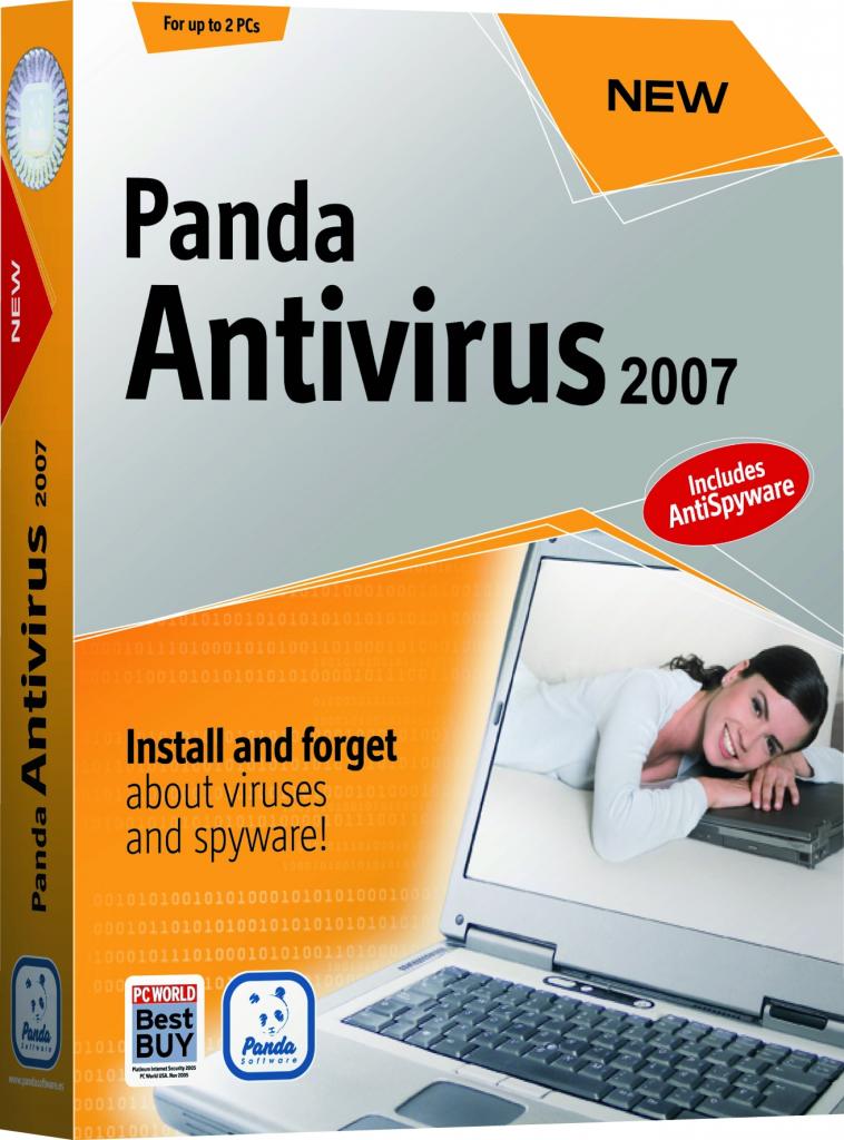 [11/06/2007] Panda Antivirus 2007: Bild der Verkaufspackung