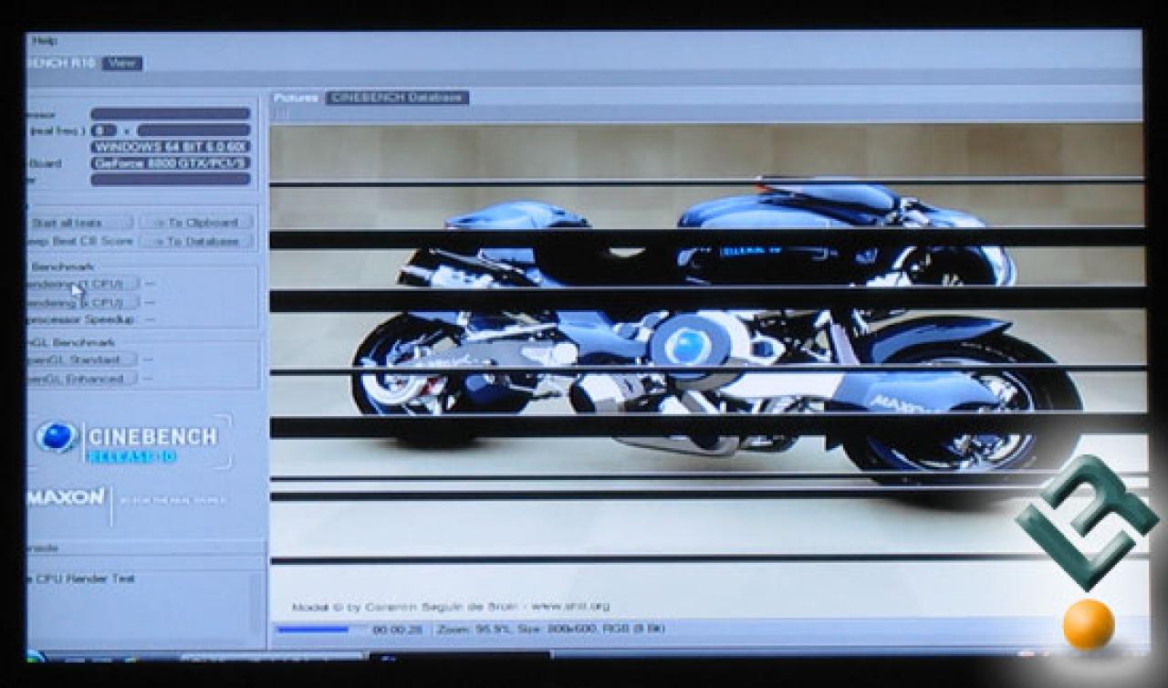 [07/06/2007] Cinebench 10 (Bild: Legit Reviews)