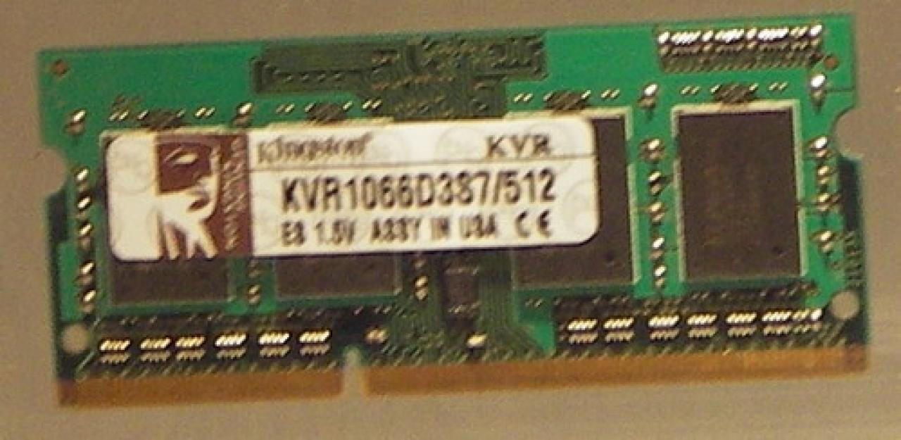 [09/06/2007] Kingston DDR3-SO-DIMM