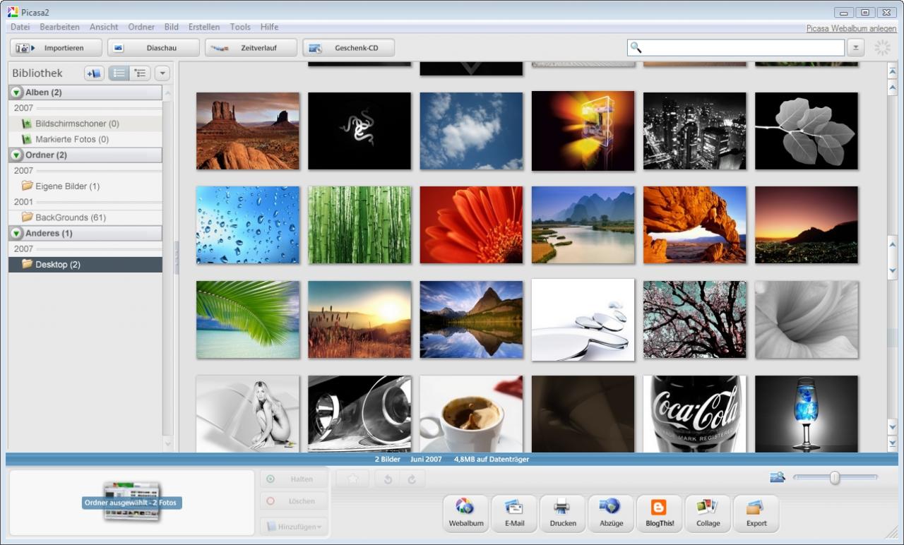 [20/06/2007] 2004 - Dagegen war Picasa für Google lächerlich billig. Nur schlappe 5 Millionen kostete die Fotodatenbank. Biller gehts kaum, wenn man bedenkt, dass...