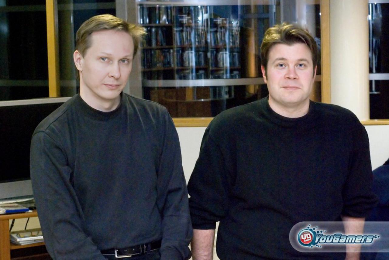 [15/06/2007] Im Interview mit Yougamers: Markus Mäki / Petri Järvilehto (Bild: Yougamers)