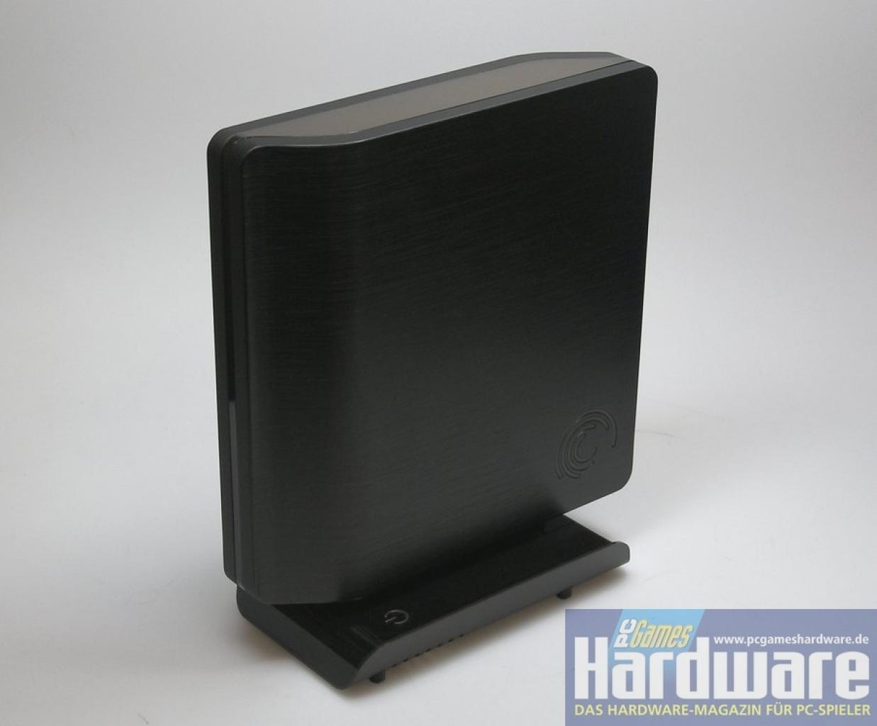 [06/06/2007] Seagate Free Agent Pro 750 GB. Im Betrieb leuchtet sie bernsteinfarben