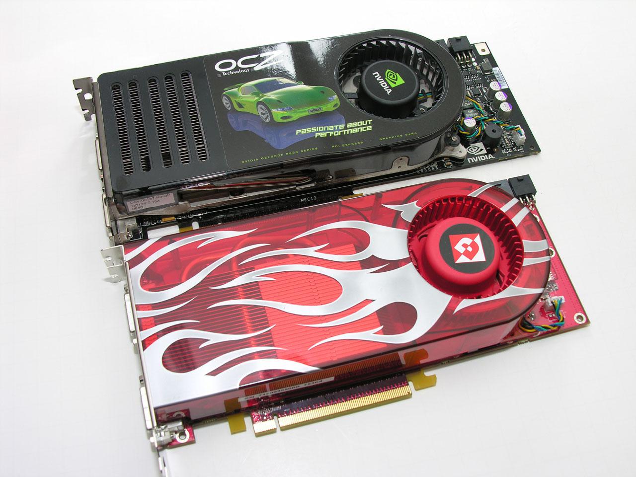 [12/07/2007] GeForce 8800 GTX und Viper Radeon HD 2900 XT 1GB (Bild: firingsquad.com)