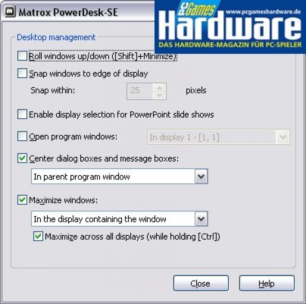 [27/07/2007] Matrox-Software