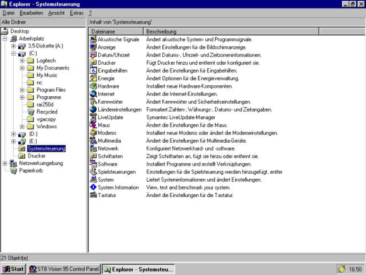 [09/07/2007] Windows 95 (1995): Chicago war was erste 32-Bit-OS für Heimanwender. Es ist die Mutter des Desktops und führte das Startmenü ein. Es erschienen drei Ableger, Windows 95 A, dass ein Service Pack enthielt, und Windows 95 B, das USB-Unterstützung ermöglichte und mit FAT32 ein neues Dateisystem mitbrachte. Windows 95 C (1997) ermöglichte bessere Internet-Unterstützung. (Bild: winhistory.de)