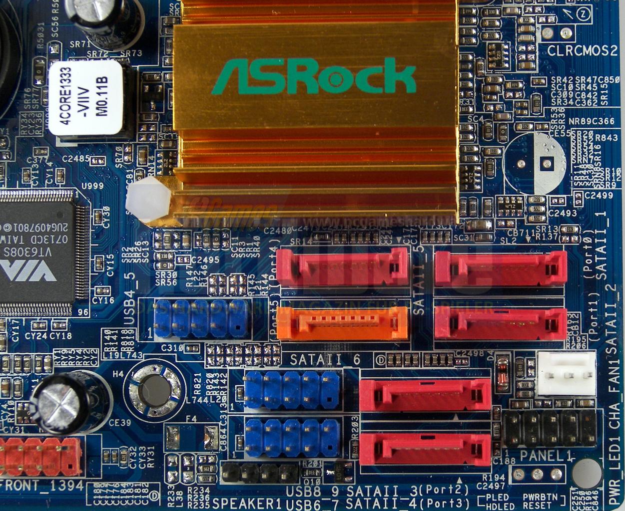 [05/07/2007] Asrock 4-Core1333 Viiv (Bild: PCGH)