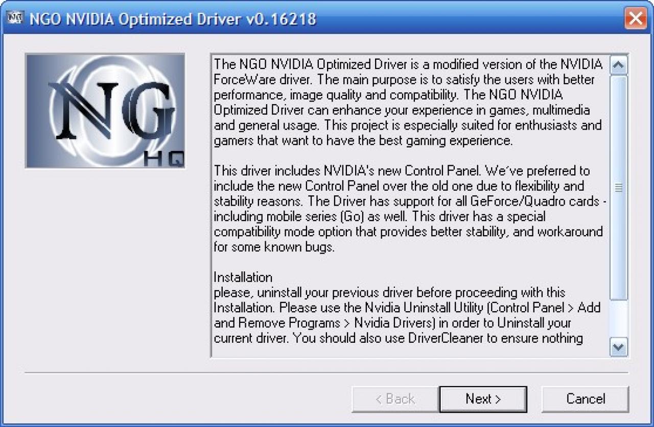 [09/07/2007] NGOs Lösung: der neue Installer (Bild: PCGH)