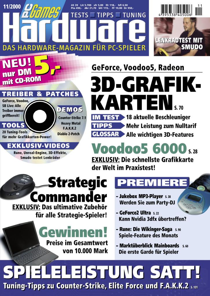 [27/07/2007] PCGH Ausgabe 11/2001