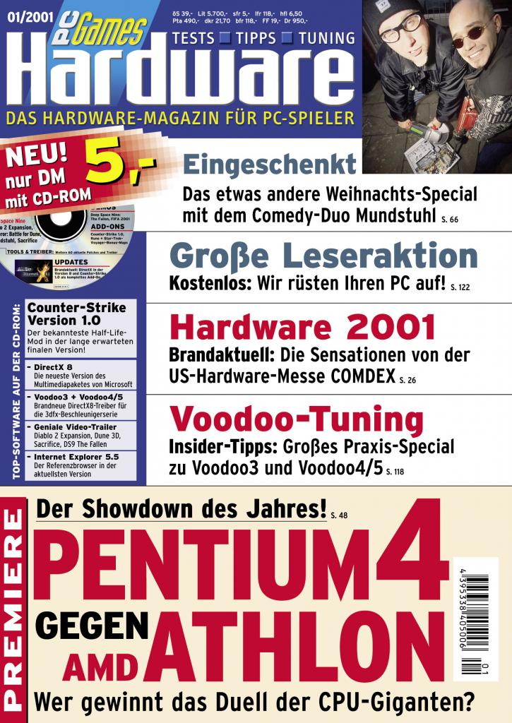[27/07/2007] PCGH Ausgabe 01/2001