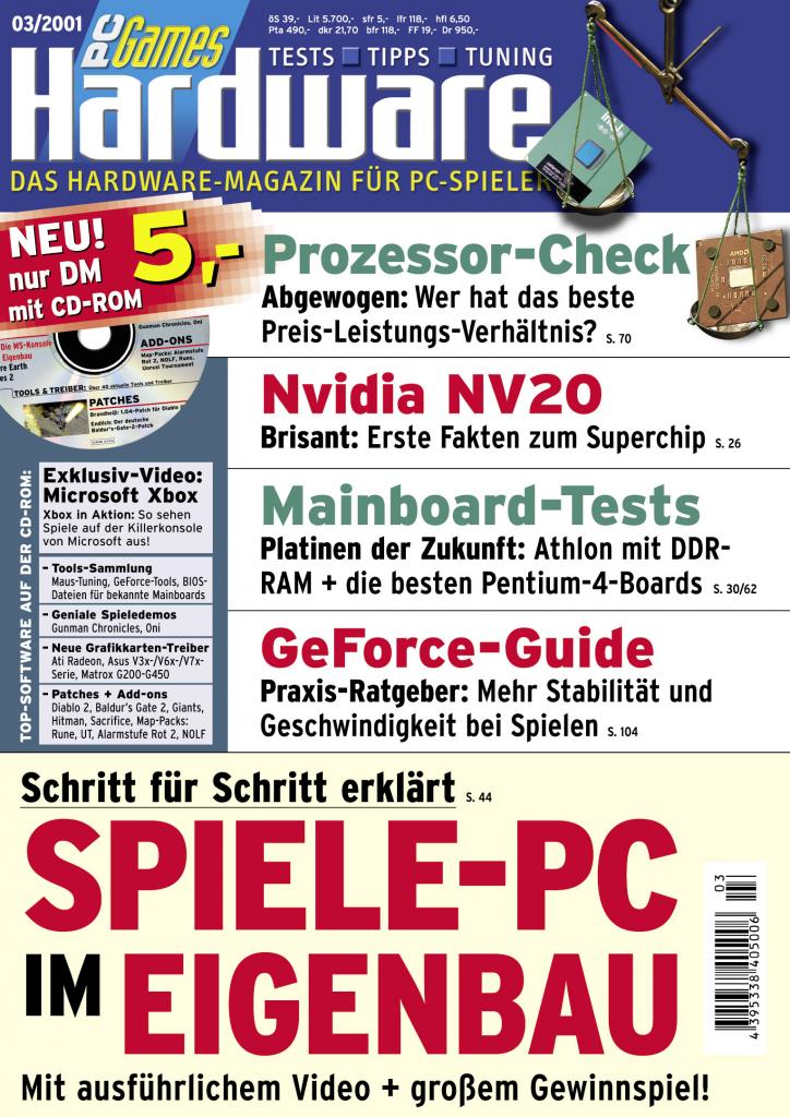 [27/07/2007] PCGH Ausgabe 03/2001