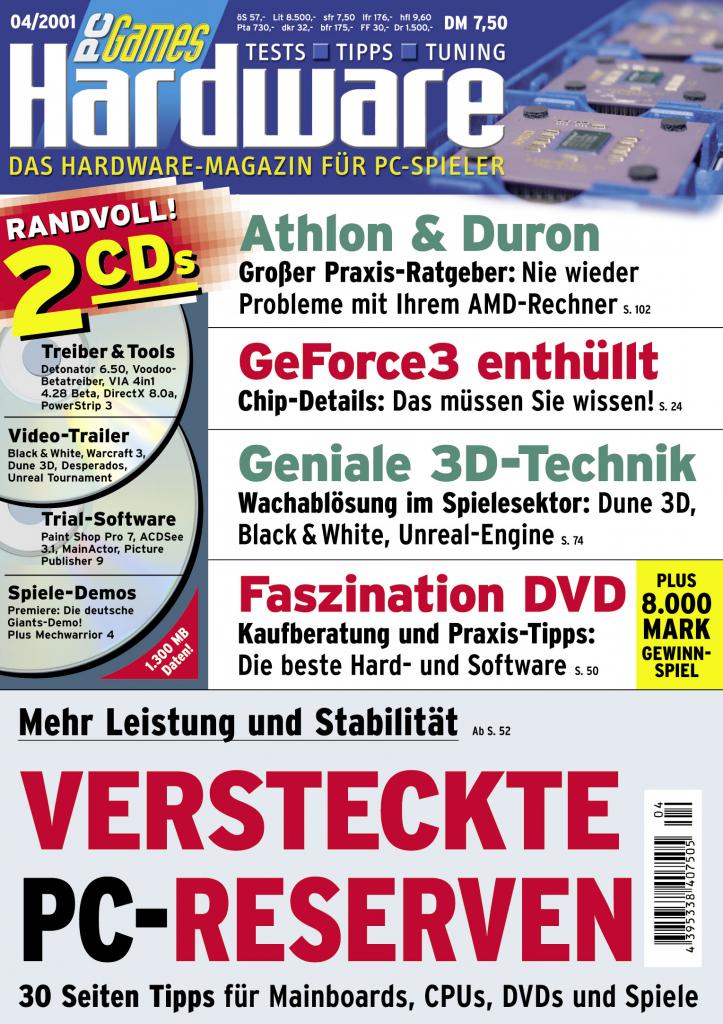 [27/07/2007] PCGH Ausgabe 04/2001