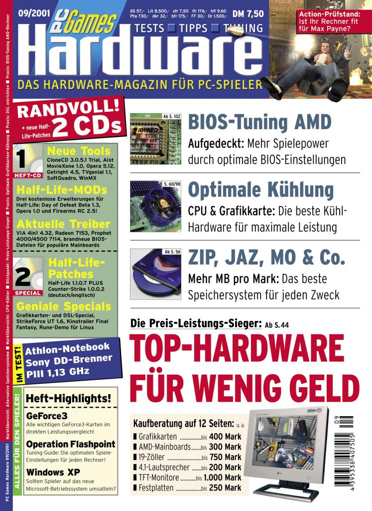 [27/07/2007] PCGH Ausgabe 09/2001