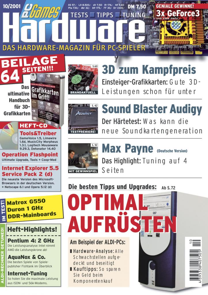 [27/07/2007] PCGH Ausgabe 10/2001
