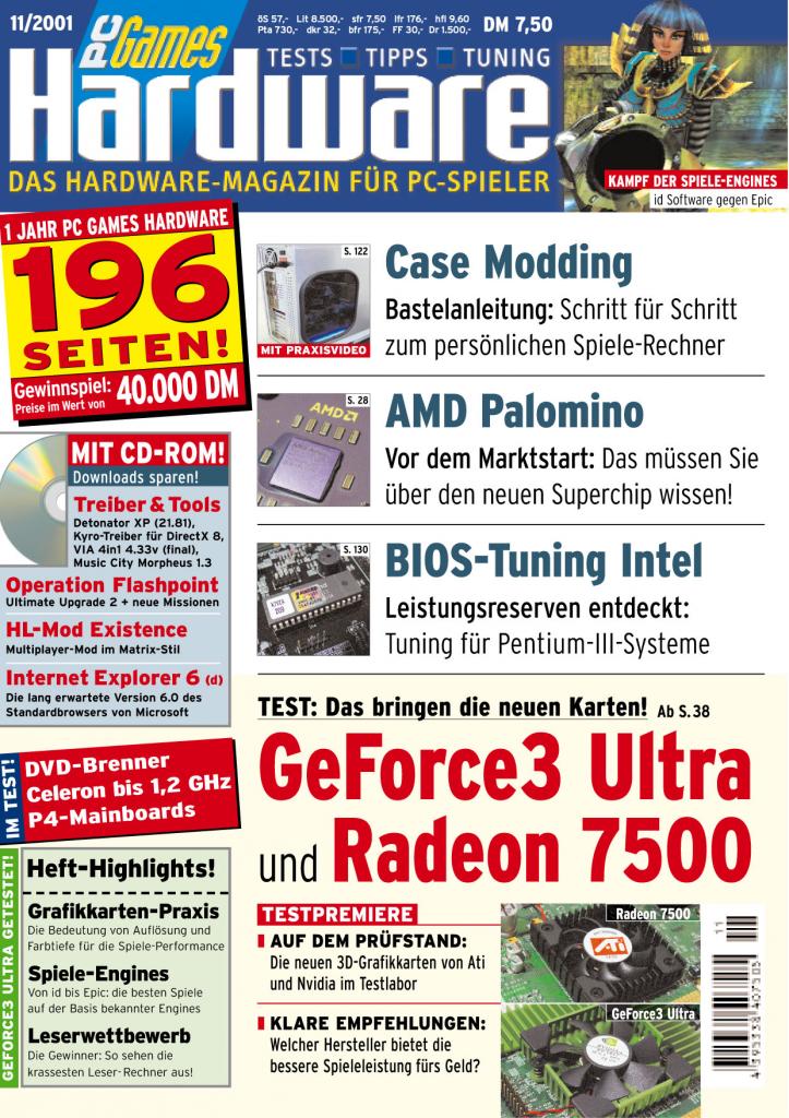 [27/07/2007] PCGH Ausgabe 11/2001