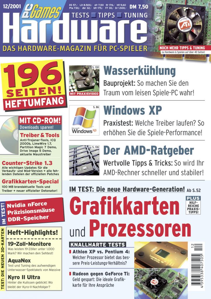 [27/07/2007] PCGH Ausgabe 12/2001