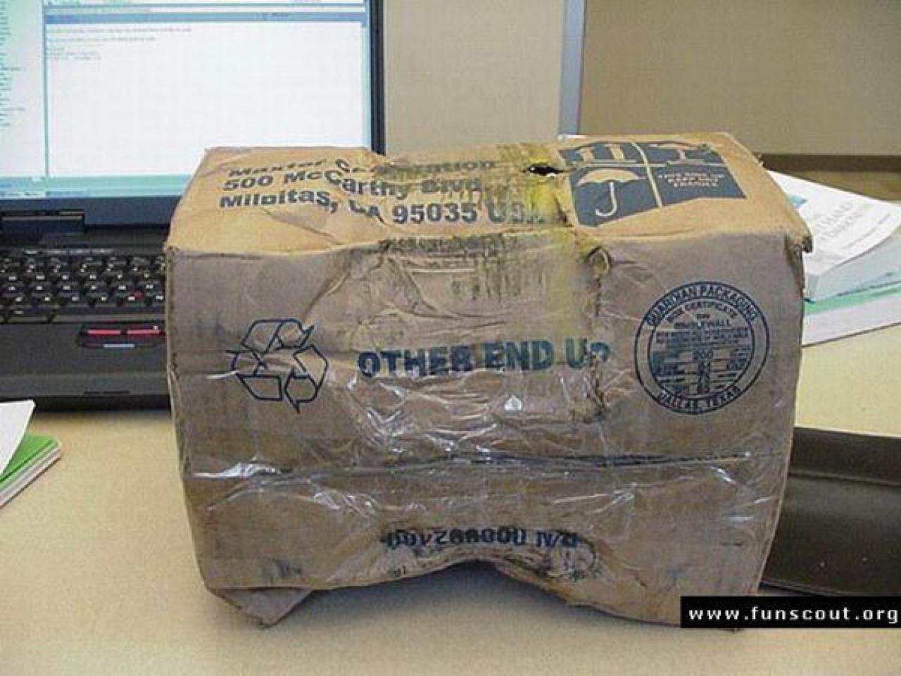 [16/07/2007] Das Grauen beginnt mit einer zerstörten Verpackung