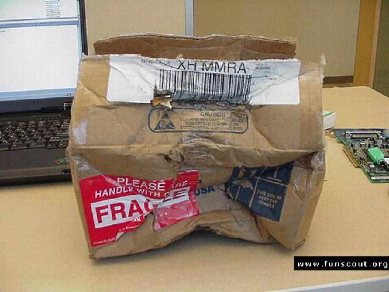 [16/07/2007] Das Grauen beginnt mit einer zerstörten Verpackung