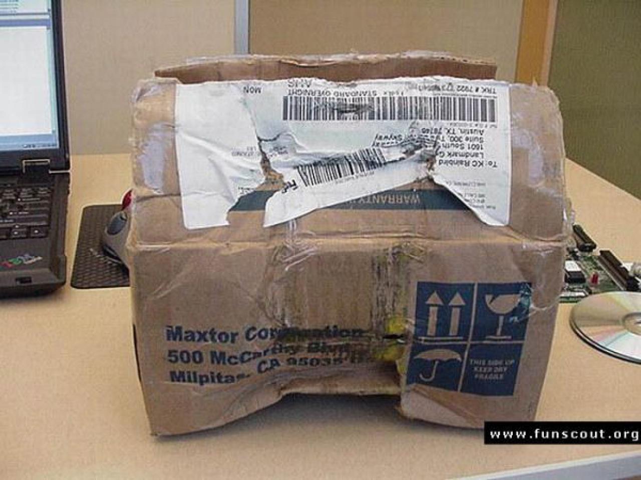[16/07/2007] Das Grauen beginnt mit einer zerstörten Verpackung