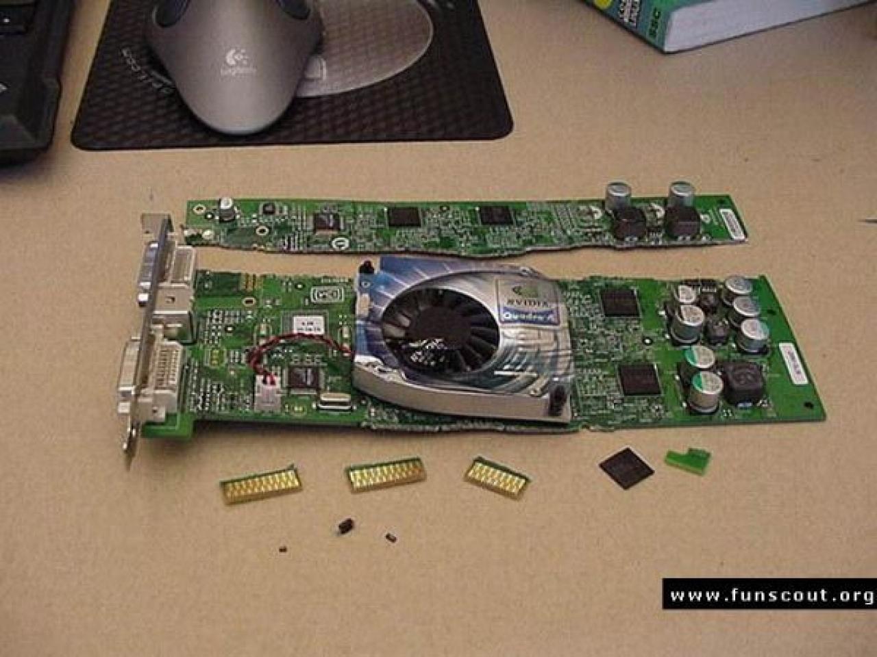 [16/07/2007] Die Grafikkarte in Fetzen