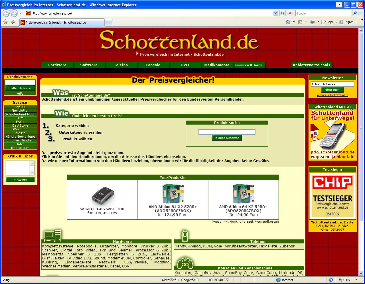 [06/07/2007] schottenland.de