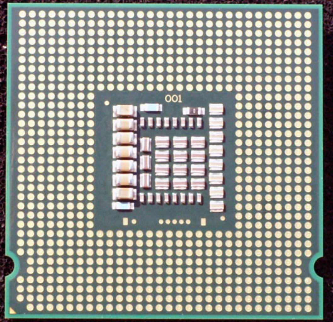 [22/08/2007] Penryn-Sockel (Bild: Anandtech)