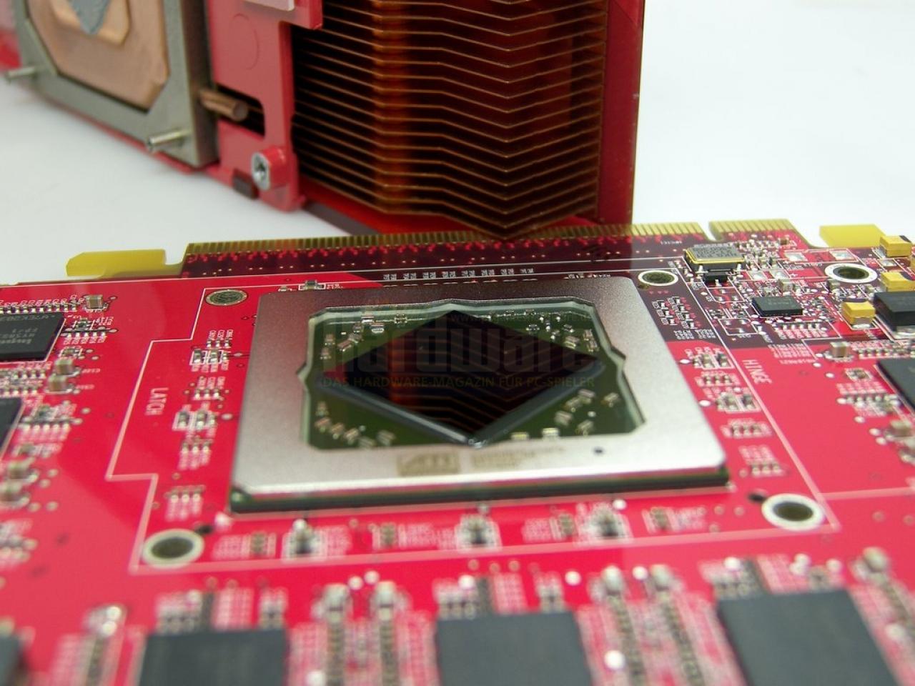 [13/08/2007] AMDs R600-Chip (Bild: PCGH)