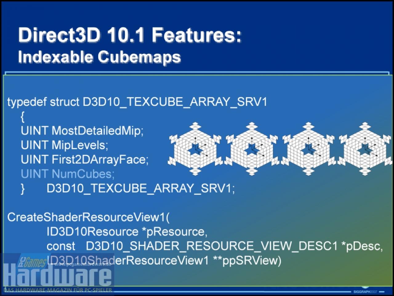 [09/08/2007] D3D10.1 Tech-Preview bei der Siggraph 2007 (Bild: PCGH)