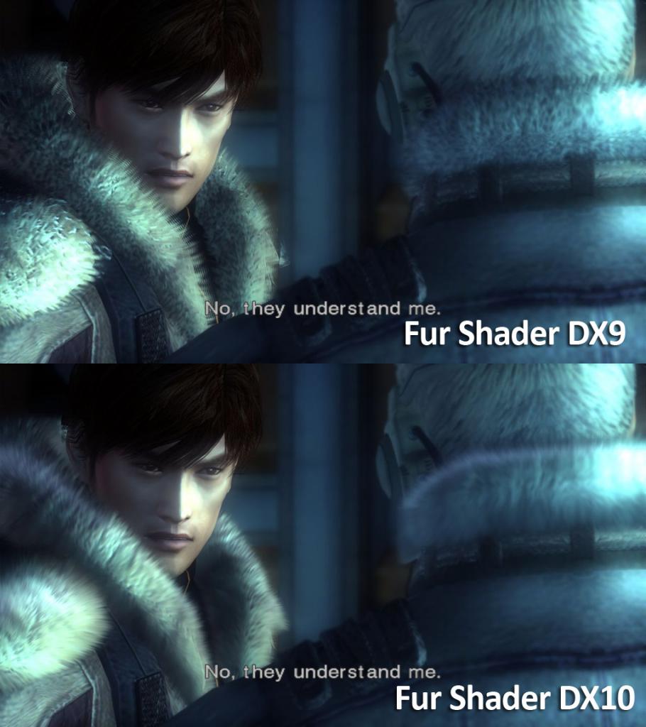 [31/08/2007] Nach dem Patch: Deutliche Unterschiede dank Fur Shading