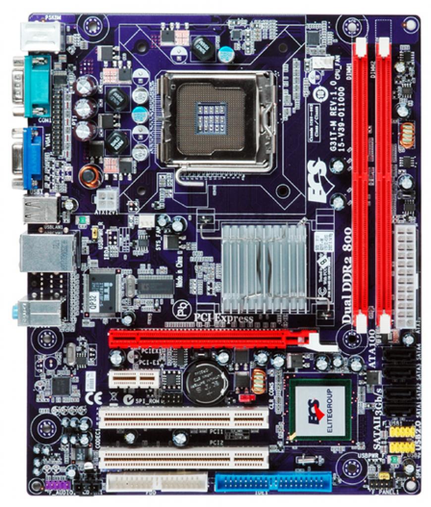 [06/08/2007] ECS G31T-M (Bild: Elitegroup)