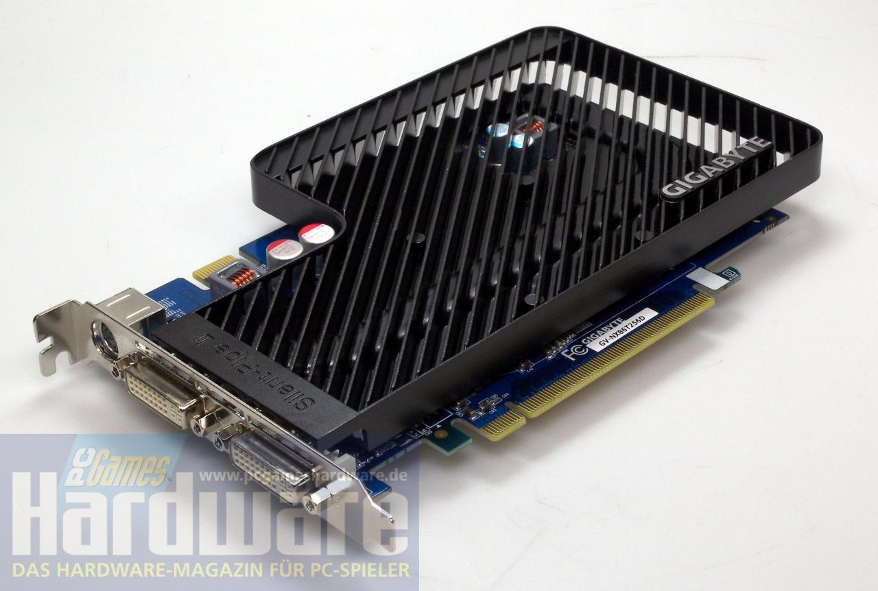 [10/08/2007] Gigabyte GF8600 GT (Bild:PCGH)